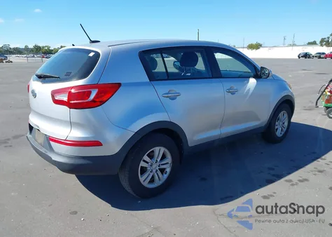 2012 Kia Sportage Lx из США, поврежденный, VIN KNDPB3A26C7186701